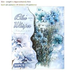 Sticker for Scrapbooking Adhesive Plant Theme 87HC