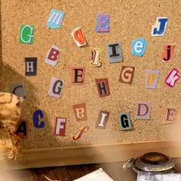 Journal GO 2pcs English Alphabet Number Symbol Stickers Vintage Scrapbook Aesthetic Journaling Supplies Kit Retro Letter Sticker