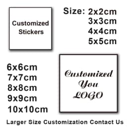 100pcs Custom Stickers and Logo Wedding Stickers Design Personalized Label 3cm-10cm Birthday/Invitation/Gift Box Stickers/Photos