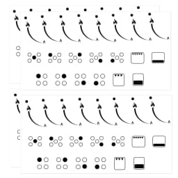 2pcs Flame Indicating Stickers Flame Indicators Ring Stove Labels Oven Replacement Adhesive Knob Symbols Cooktop Hob Cooker