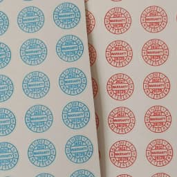 450pcs 10mm Diameter Round Fragile Paper Sticker Warranty Destructive Adhesive Eggshell Seal