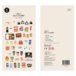 Korean Import Original Suatelier Collection Kawaii Daily Stickers Scrapbooking Diy Journal Stationery Sticker Deco Art Supplies