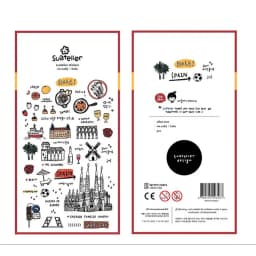 Korean Import Original Suatelier Collection Kawaii Daily Stickers Scrapbooking Diy Journal Stationery Sticker Deco Art Supplies