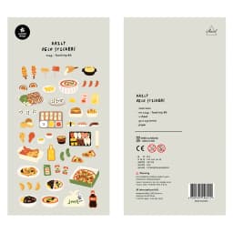 Korean Import Original Suatelier Collection Kawaii Daily Stickers Scrapbooking Diy Journal Stationery Sticker Deco Art Supplies