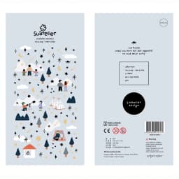 Korean Import Original Suatelier Collection Kawaii Daily Stickers Scrapbooking Diy Journal Stationery Sticker Deco Art Supplies