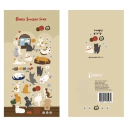 Korean Import Original Suatelier Collection Kawaii Daily Stickers Scrapbooking Diy Journal Stationery Sticker Deco Art Supplies