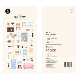 Korean Import Original Suatelier Collection Kawaii Daily Stickers Scrapbooking Diy Journal Stationery Sticker Deco Art Supplies