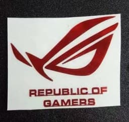 Eye of the Lost ROG esports Belief Metal stickers on player Kingdom God of War laptop case decoration stickers
