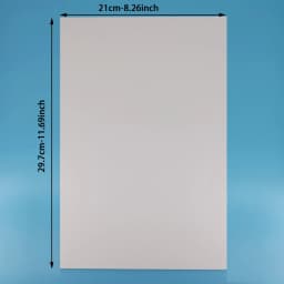 10 Sheets Matte A4 White Adhesive Label A4 210x297mm Inkjet /laser Printer Sticker Picture Text Product Package List Label