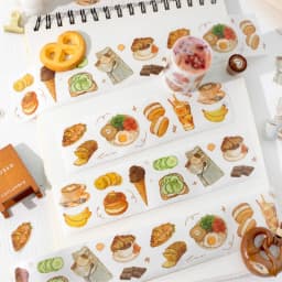 Journal GO 6/5x200cm Instagram Cute Daily Guka Tape Stickers DIY Stationery Scrapbooking Journaling Decorative Masking Tape