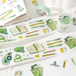 Journal GO 6/5x200cm Instagram Cute Daily Guka Tape Stickers DIY Stationery Scrapbooking Journaling Decorative Masking Tape