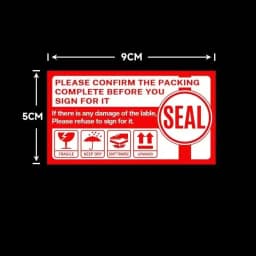 Fragile Stickers Please Handle with Care-Fragile-Thank You Warning Fragile Stickers Permanent Adhesive for Shipping Moving