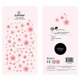 1 Pc Suatelier Series Cute Cartoon Decorative Stickers Transparent PVC Scrapbooking Stickers Korean Gift Stationery