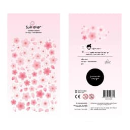 1 Pc Suatelier Series Cute Cartoon Decorative Stickers Transparent PVC Scrapbooking Stickers Korean Gift Stationery
