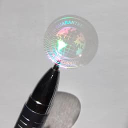 290pcs 20mm Diameter Round Transparent Hologram Orignal Sticker Genuine Guarranteed Avoid Open Tamper Proof Clear Label Seal