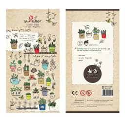 Korean Brand Suatelier Collection Daily Food Vlog Stickers DIY Scrapbooking Journey Diary Stationery Stickers Supplies