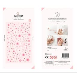 Korean Brand Suatelier Collection Daily Food Vlog Stickers DIY Scrapbooking Journey Diary Stationery Stickers Supplies