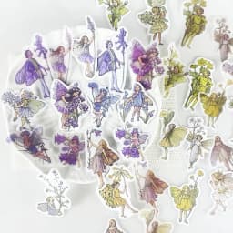 40 pcs/1lot kawaii Stationery Stickers Rabbit Diary Planner junk journal Decorative Scrapbooking DIY Craft Stickers