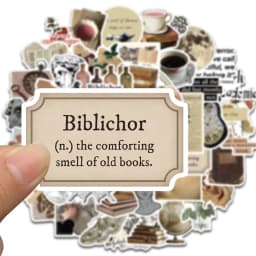50PCS Dark Academia Stickers Nostalgia Gift Cafe DIY Laptop Phone Luggage Guitar Bottle Art Picture Community Dormitory 