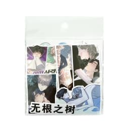 80 Pcs/Set Korean Comic Sticker Taekyung Heeseo Cartoon Character Decorative Stickers Cosplay Gift
