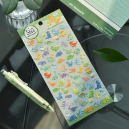 Korean Import Original NEKONI Animals Penguin Dinosaur Stickers Scrapbooking Diy Journal Stationery Sticker Decor School Supply