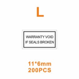 New 26/27/28/29 year warranty Sealed label Safety protection sticker Tear invalid mobile phone electronics fragile sticker