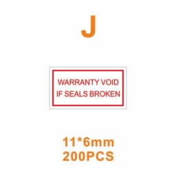 New 26/27/28/29 year warranty Sealed label Safety protection sticker Tear invalid mobile phone electronics fragile sticker