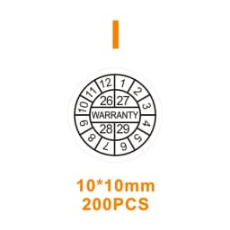 New 26/27/28/29 year warranty Sealed label Safety protection sticker Tear invalid mobile phone electronics fragile sticker
