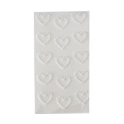 3D Star Heart Shaped Pearls Crystal Stickers Kids DIY Self Adhesive Jewel Crafts Sparkly Rhinestone Stationery Stickers Girls