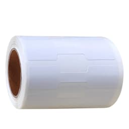 500pcs/roll Kraft Paper Price Stickers Jewelry Price Tags Self Adhesive White Blank Sticker Ring Necklace Earring Price Label
