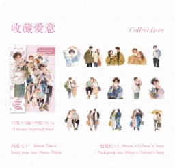 30pcs/1lot Kawaii Stationery Stickers White Lover Diary Decorative Mobile Stickers Scrapbooking DIY Craft Stickers
