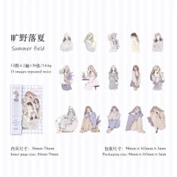 30pcs/1lot Kawaii Stationery Stickers White Lover Diary Decorative Mobile Stickers Scrapbooking DIY Craft Stickers