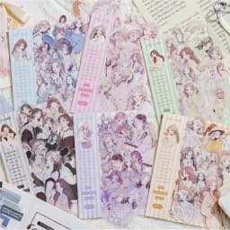 30pcs/1lot Kawaii Stationery Stickers White Lover Diary Decorative Mobile Stickers Scrapbooking DIY Craft Stickers