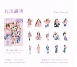 30pcs/1lot Kawaii Stationery Stickers White Lover Diary Decorative Mobile Stickers Scrapbooking DIY Craft Stickers