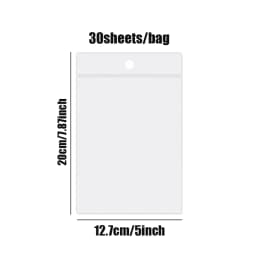 30/60pcs Mirror Tide Cut Film Sticker Book For Phone Camera Luggage Journal Sticker Kawaii Student Handbook Decorative Sticker