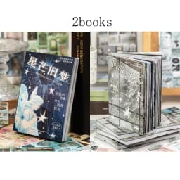 30/60pcs Mirror Tide Cut Film Sticker Book For Phone Camera Luggage Journal Sticker Kawaii Student Handbook Decorative Sticker