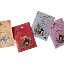 Grandmaster of Demonic Cultivation Anime Mini Mirror Mo Dao Zu Shi Cartoon Figure Portable Makeup Mirror Fans Gift