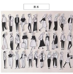 32PCS Black And White Simple Girl Ins Stickers Crafts And Scrapbooking Stickers Book Student Label Decorative Sticker Kids Toys