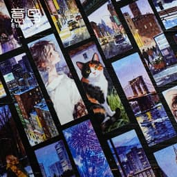 20pcs/lot Kawaii Stationery Stickers City of Splendor Diary Planner Decorative Mobile Stickers Scrapbooking DIY Craft Stickers