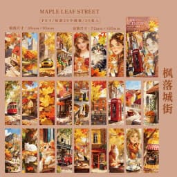 20pcs/lot Kawaii Stationery Stickers City of Splendor Diary Planner Decorative Mobile Stickers Scrapbooking DIY Craft Stickers