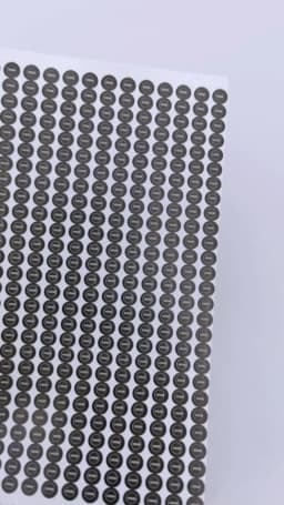 Drop Shipping 1000pcs 0.25cm Round Fragile Paper Warranty Sticker Void Black and Red Mobile Screw Seal
