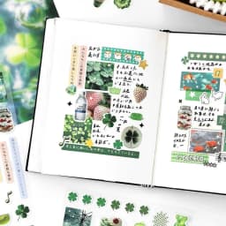 2sheets Kawaii Japanese Childhood Memories Die cut Adhesive Sticker Junk Journal Collage Decoration Scrapbook Diary Cute Sticker
