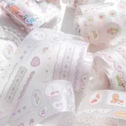 Journal GO 6x200cm Dessert Strawberry Tape Scrapbooking Materials Masking Tape Journaling Stickers Diy Arts Crafts Album Sticker