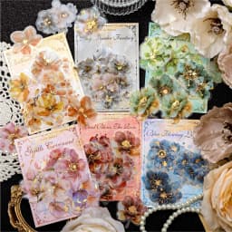 20pcs/lot Kawaii Stationery Stickers A Poem of Flowers Junk journaling stickers Planner Decorative Mobile Scrapbooking Supplies