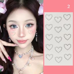 3D Star Heart Acrylic Crystal Stickers Kids DIY Decoration Self Adhesive Jewel Crafts Sparkly Rhinestone Stickers Girls Gifts