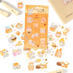 4/16 Pcs Cute Pet Club PET Stickers Pack for Junk Journal DIY Scrapbooking School Supplies Handmade Collage Creative Stationery