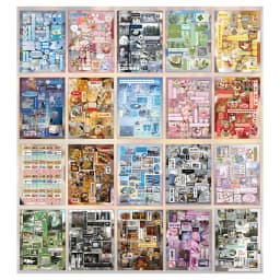 Mr.Paper 3Style 45Pcs/bag cut film sticker book for DIY handbook phone case photo frame album scrapbook hang tag card decoration