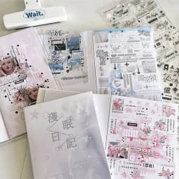 32 Pages Ins Cute Korean Style Decorative Stickers Book Scrapbooking Phone Case DIY Journal Collage Material Sticker Gift