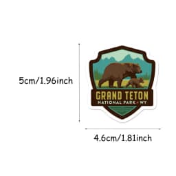 50PCS National Park Landscape Graffiti Stickers DIY Luggage Speaker Skateboard Water Cup Notebook Waterproof Stickers