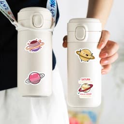 50-300pcs Space Planet Astronaut Stickers Cartoon Cute Decals Stationery Guitar Phone Bicycle Laptop Luggage Car Graffiti